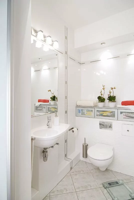 Małe mieszkanie,łazienka- toaleta Keramag,Małe mieszkanie dla rodziny