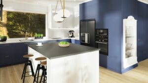 Projektowanie wnętrz 8 Kuchnia z wyspą- Grodzisk Mazowiecki