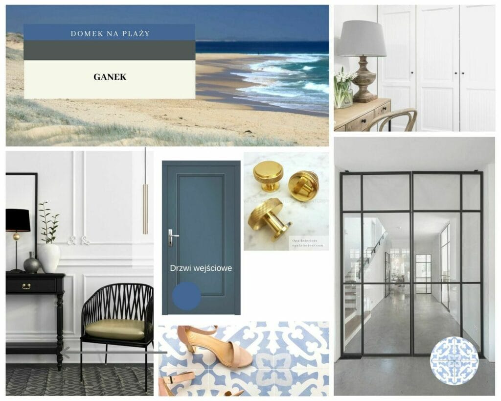 Moodboard- co to jest? 2 Moodboard- Projektowanie Wnętrz Ganek