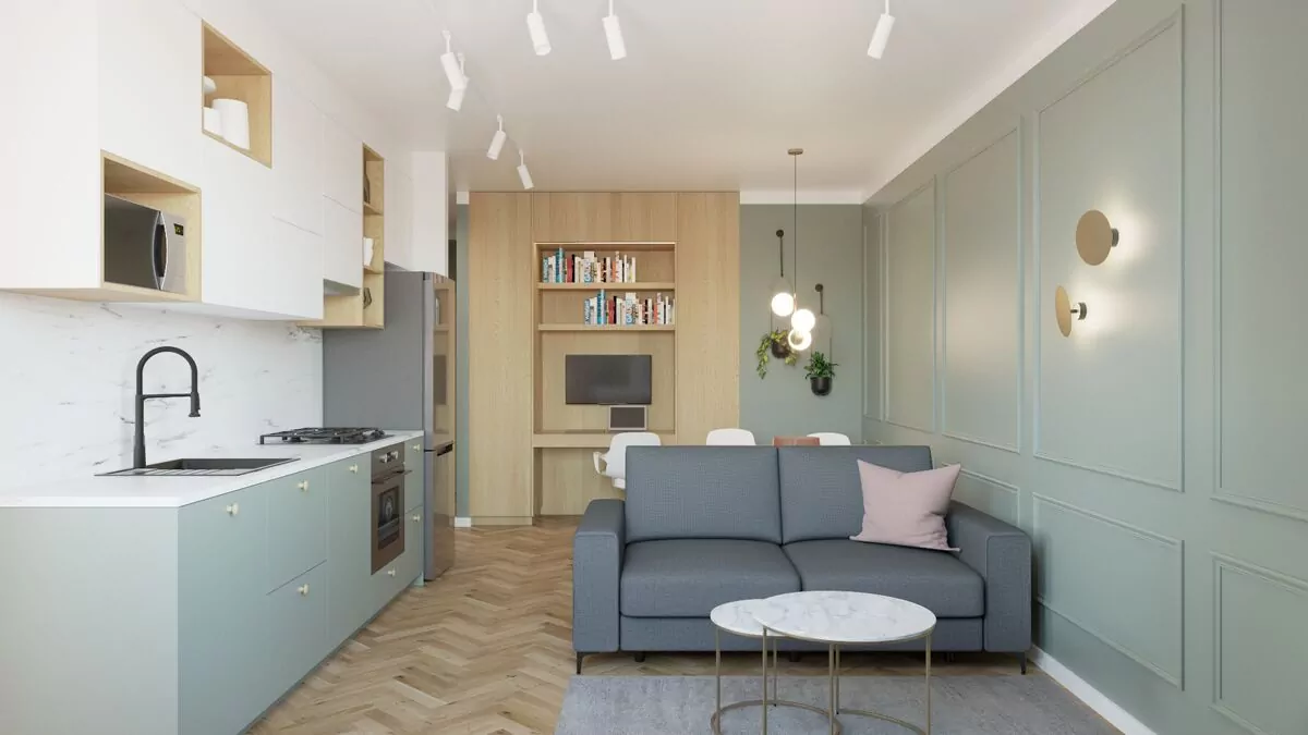Jak urządzić małe mieszkanie 40m- Warszawa