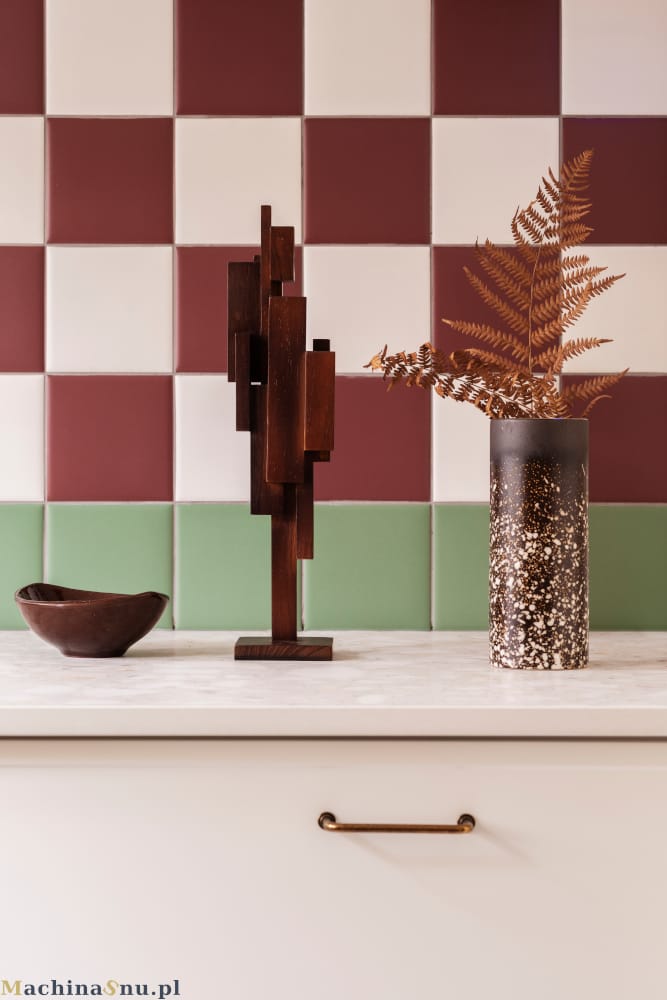 Ozdoby na półkach kuchennych Ozdoby na półkach kuchennych